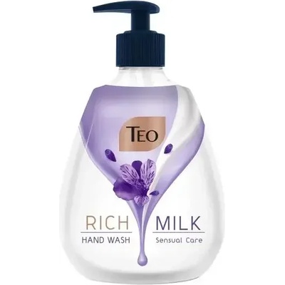 Teo MILK RICH Течен сапун sensual dahlia, 400 мл (64334-88)