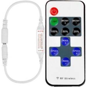 limaLED Димер за LED ленти 144W, RF дистанционно управление, 11 Бутона - limaLED (1165)