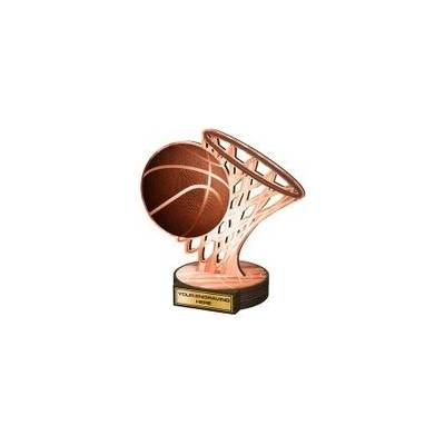 Poháry Bauer Dřevěná plaketa RWR115 Basketball
