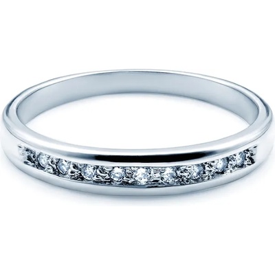 SAVICKI Годежен пръстен: бяло злато. диаманти