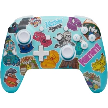 PowerA Enhanced Wireless Controller for Nintendo Switch Fortnite Sticker Mania (NSGP0290-01)