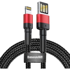 Baseus Кабел за данни Baseus Cafule, Lightning, 1.0m, Black - 40478 (DE-40478)