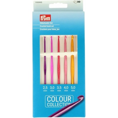 Prym sada hliníkových háčikov na vlnu 2,5 - 5mm