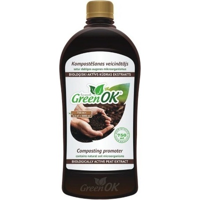 GreenOK Biologický aktivátor kompostu 750 ml