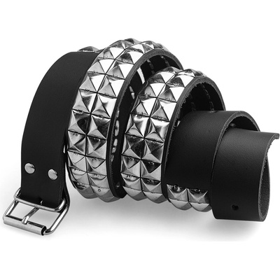 Black & metal пирамидален колан 2 - pas-084