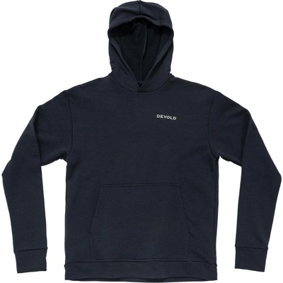 Devold Everyday Hoodie tmavo sivá biela