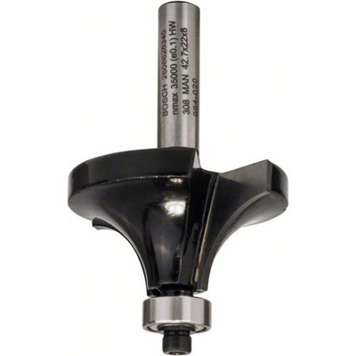 Bosch Accessories 2608628345 zaoblovací fréza tvrdokov Délka 66 mm