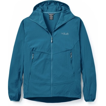Rab Мъжко поларено яке Rab Quantra Pro Hoody Fleece jacket - Tempest Blue (005-6966-0312)