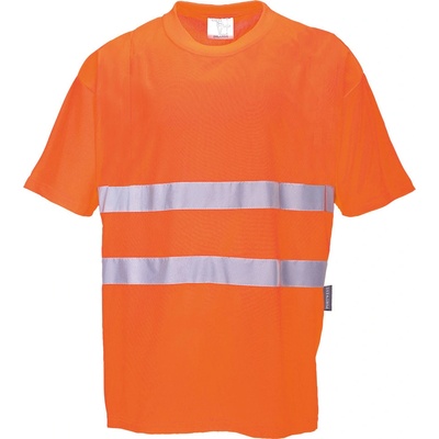 Portwest S172 Triko bavlna Comfort oranžová L – Zboží Dáma