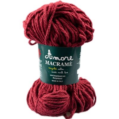 Borgo de' Pazzi Amore Cotton Macrame 72 Vínová