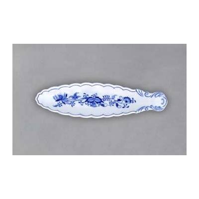 Český porcelán Dubí Cibuláková miska na olivy kanoe 21,7cm