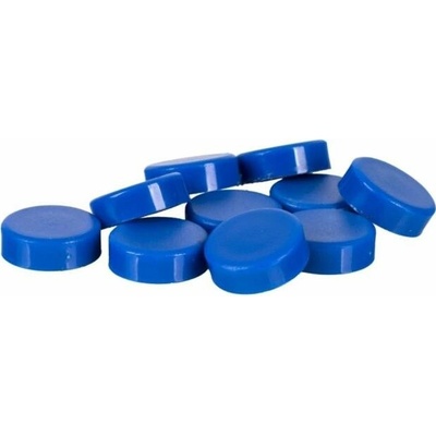 Q-CONNECT Magnety okrúhle, 20 mm, 10 ks, modre