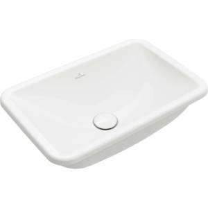 Villeroy & Boch Loop&Friends - Вградена мивка 51х35 см с преливник алпийско бяло 4A640001 (4A640001)