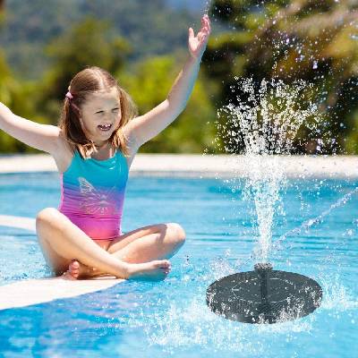 Plovoucí solární fontána do jezírka | Deminas