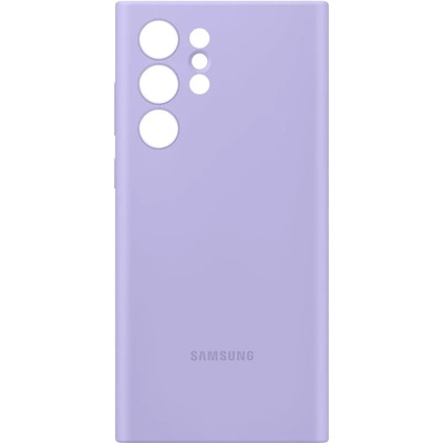 Samsung Калъф Samsung Silicone Cover за Galaxy S22 Ultra, Lavender