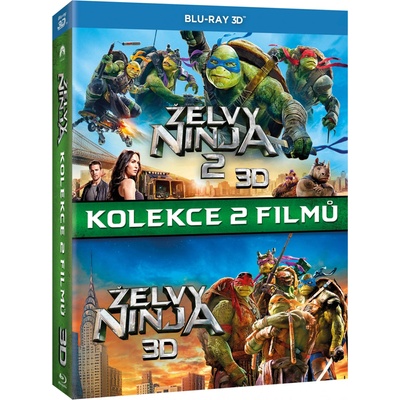 Želvy Ninja 1 a 2 BD