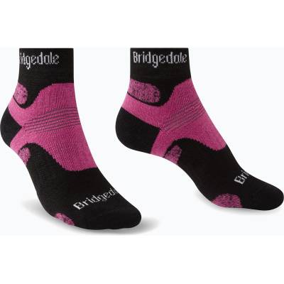 Bridgedale Дамски туристически чорапи Bridgedale Hike Midweight Performance Ankle black/pink