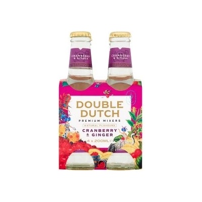 Double Dutch Cranberry Tonic 4 x 200 ml