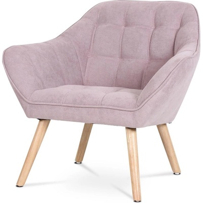Autronic AK-321 PINK2 staroružová látka / drevené nohy masív kaučukovník