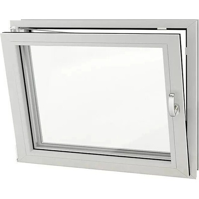Solid Elements Sklepní okno OS 1, L, 60 × 40 cm, dvojsklo, 3 komory, bílé 700098 – Sleviste.cz