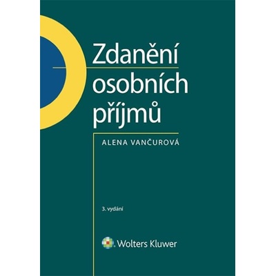 Zdanění osobních příjmů - Vančurová Alena