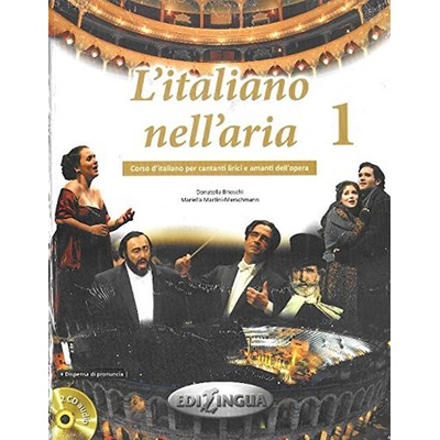 L´italiano nell´aria 1 Libro + CD Audio (2) + dispensa di pronuncia