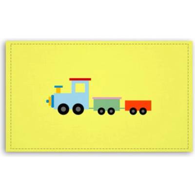 Fotoobraz 120x70 cm velký Kids train