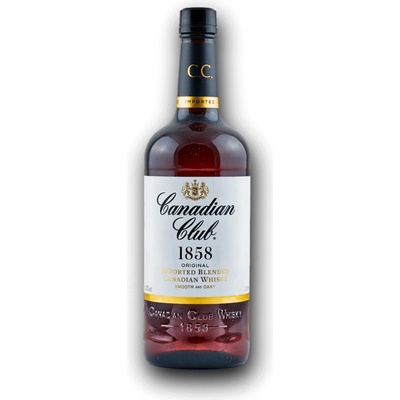 Canadian Club 1858 Original 40% 1 l (holá láhev)