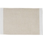 Mette Ditmer Denmark Текстилна постелка за баня в бяло и бежово 50x80 cm Grid - Mette Ditmer Denmark (GRIBMB15)