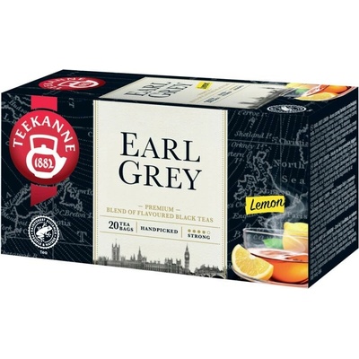 TEEKANNE čierny Earl Grey Lemon s vitaminom C 33 g