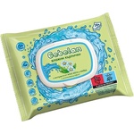  Bebelan, влажни кърпички с алое вера и лайка, успокояващ ефект, 24 бр