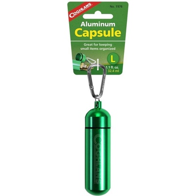 Coghlans Aluminium Capsule Large Green