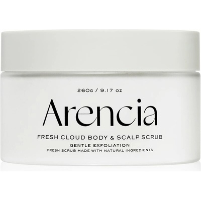 Arencia Fresh Cloud jemný peeling white tea & neroli 260 g