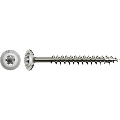 SPAX R 88193 m.Spitze/T-STAR TG 0257000800805 skrutka do dreva 8 mm 80 mm T-STAR plus nerezová ocel A2 50 ks