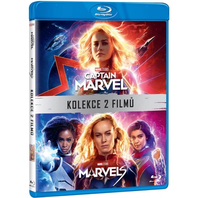Captain Marvel + Marvels kolekce 2 filmů BD