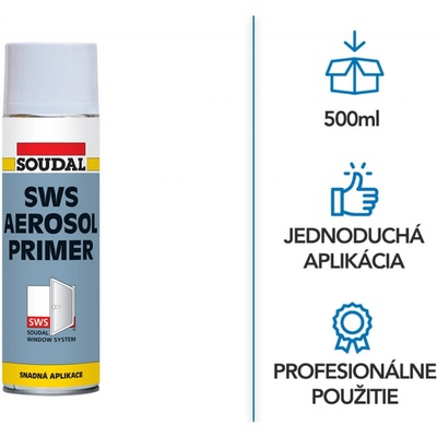 Soudal SWS Primer Aerosol 500ml