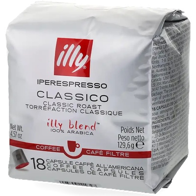 illy | Americano Classico - 18 капсули за illy iperEspresso