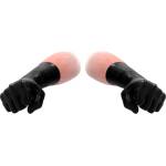 Fist It Latex Short Gloves Black