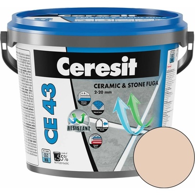 Ceresit CE 43 Škárovacia hmota Grand´Elit, bahama, 5 kg, 1303087