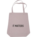 The Organic Company Чанта тип торба It Matters лавандулова (1128-340)