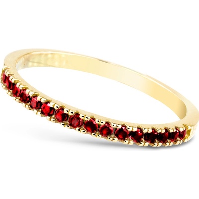 Cutie Diamonds Prsteň zo žltého zlata s rubínmi DZ6484 1670 RU X 1