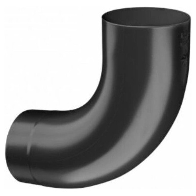 KJG Koleno zvodové 85° Ø 120 mm pozink RAL 9005 čierna