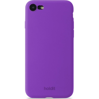 Holdit Гръб Holdit Silicone Case за iPhone 7/8/SE - Тъмно Лилав
