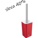 Nimco Eli Stojánkový WC kartáč 8,5 x 35,5 x 8,5 cm, červená - EL 3094-30