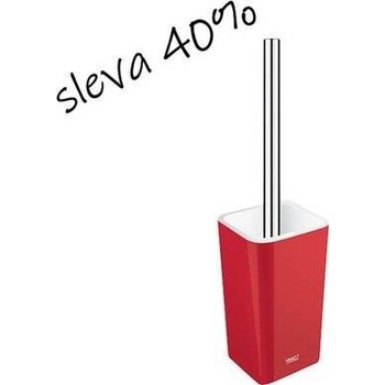 Nimco Eli Stojánkový WC kartáč 8,5 x 35,5 x 8,5 cm, červená - EL 3094-30