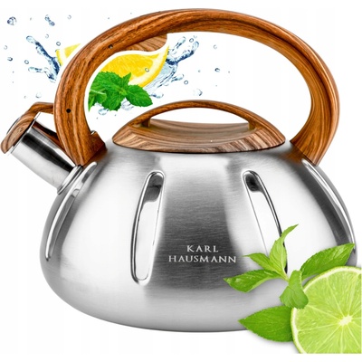 Karl Hausmann 2,5 l černá stříbrná šedá