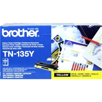 Brother КАСЕТА ЗА BROTHER HL 4040CN/4050CDN/4070VDW/DCP 9040CN/9045CDN/MFC 9440CN/9840CDW - Yellow - PN TN135Y (TN-135Y) (101BRATN 135Y)