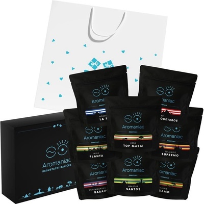 Aromaniac vánoční dárkový degustační Nekyseláč 8 x 50 g
