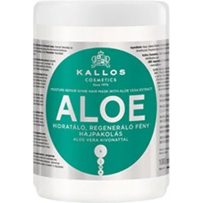 Kallos Aloe Vera Хидратираща и регенерираща маска за коса 1000 мл