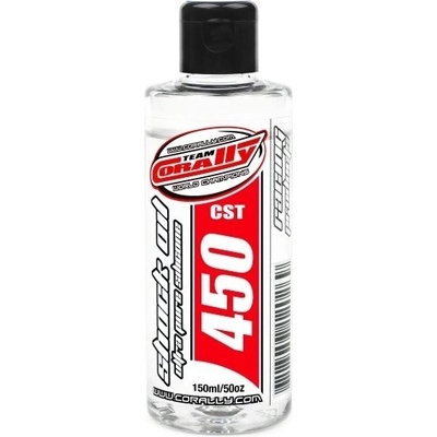 Team Corally silikónový olej do tlmičov 450 CPS 150 ml